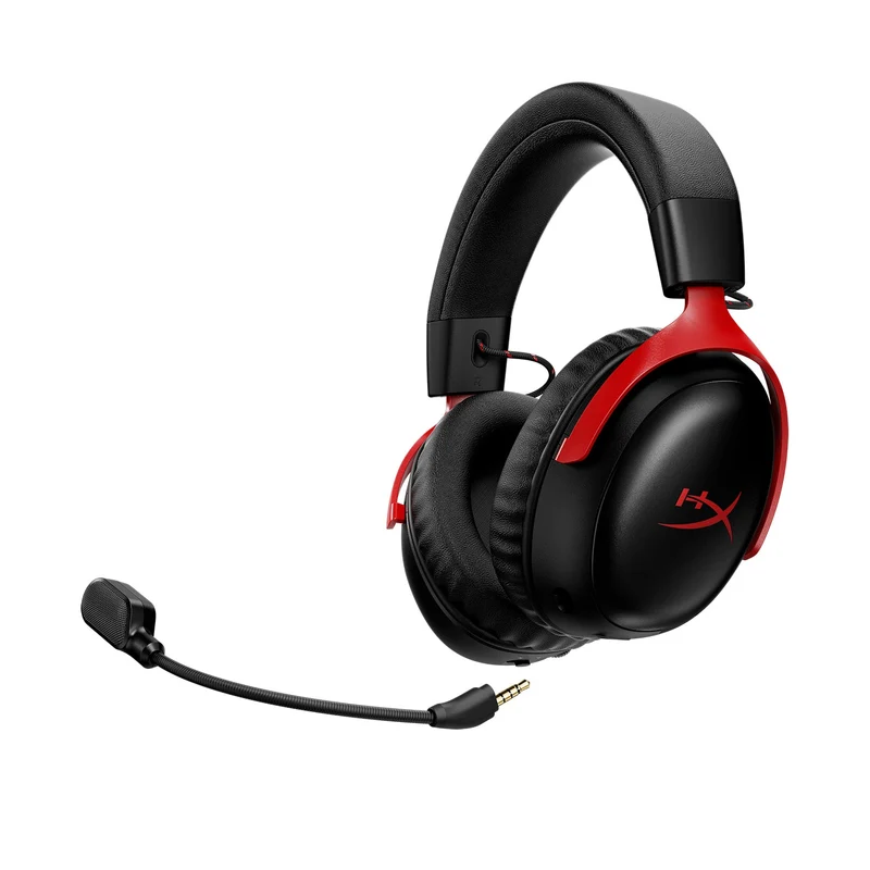 HyperX Cloud III S Wireless Gaming Headset for PC/PS5/PS4/N-Switch/Mobile (Black, Black/Red, White/Lavender, Black/Blue, White/Pink)