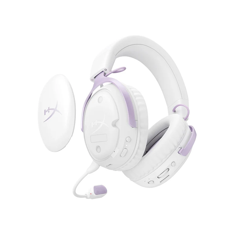 HyperX Cloud III S Wireless Gaming Headset for PC/PS5/PS4/N-Switch/Mobile (Black, Black/Red, White/Lavender, Black/Blue, White/Pink)