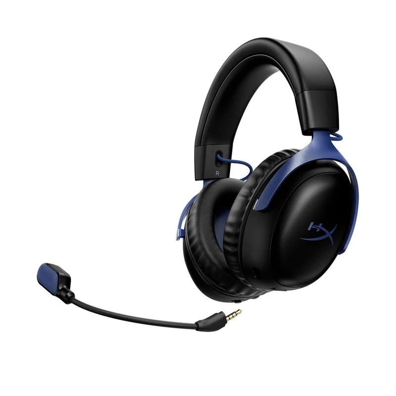 HyperX Cloud III S Wireless Gaming Headset for PC/PS5/PS4/N-Switch/Mobile (Black, Black/Red, White/Lavender, Black/Blue, White/Pink)