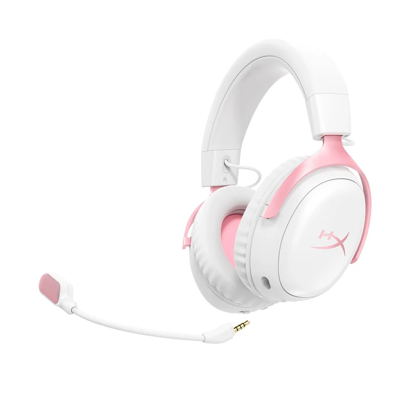 HyperX Cloud III S Wireless Gaming Headset for PC/PS5/PS4/N-Switch/Mobile (Black, Black/Red, White/Lavender, Black/Blue, White/Pink)