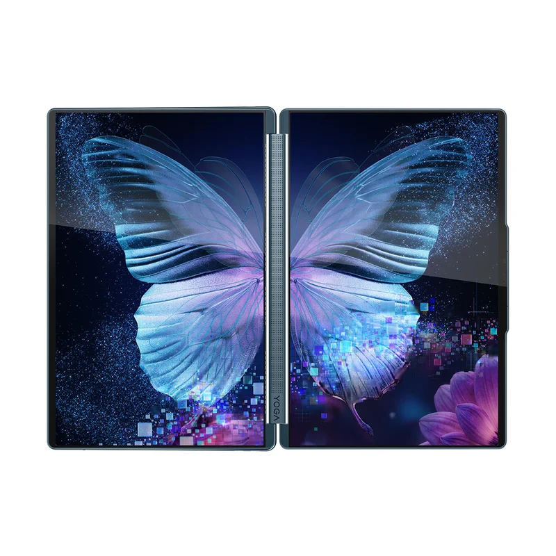 Lenovo Yoga Book 9 14IAH10 83KJ002DPH Laptop (Tidal Teal) | 2x 14" 2.8K WQXGA+ (2880x1800) OLED 120Hz Touch| Core Ultra 9 285H| 32GB RAM| 1TB SSD| Intel Arc| Win 11 Home|Office Home 2024+ 365 Basic+ Yoga Pen + Yoga Sleeve + A4Tech Keypad