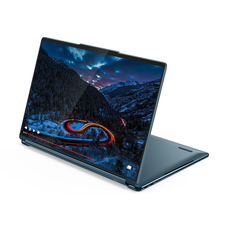 Lenovo Yoga Book 9 14IAH10 83KJ002DPH Laptop (Tidal Teal) | 2x 14" 2.8K WQXGA+ (2880x1800) OLED 120Hz Touch| Core Ultra 9 285H| 32GB RAM| 1TB SSD| Intel Arc| Win 11 Home|Office Home 2024+ 365 Basic+ Yoga Pen + Yoga Sleeve + A4Tech Keypad