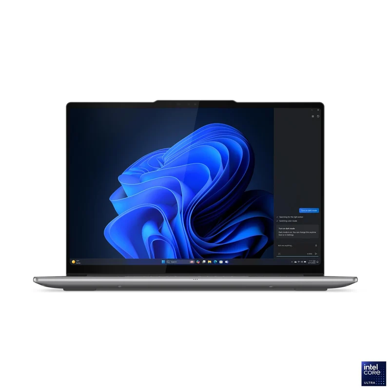 Lenovo Yoga Pro 7 14IAH10 83KF002EPH Laptop (Luna Grey) | 14.5" 3K (3000x1876) OLED 120Hz Touch | Core Ultra 9 285H | 32GB RAM | 1TB SSD | Intel Arc 140T | Win 11 Home | MS Office Home 2024 + MS 365 Basic + Yoga Sleeve + A4Tech FK13M Numeric Keypad