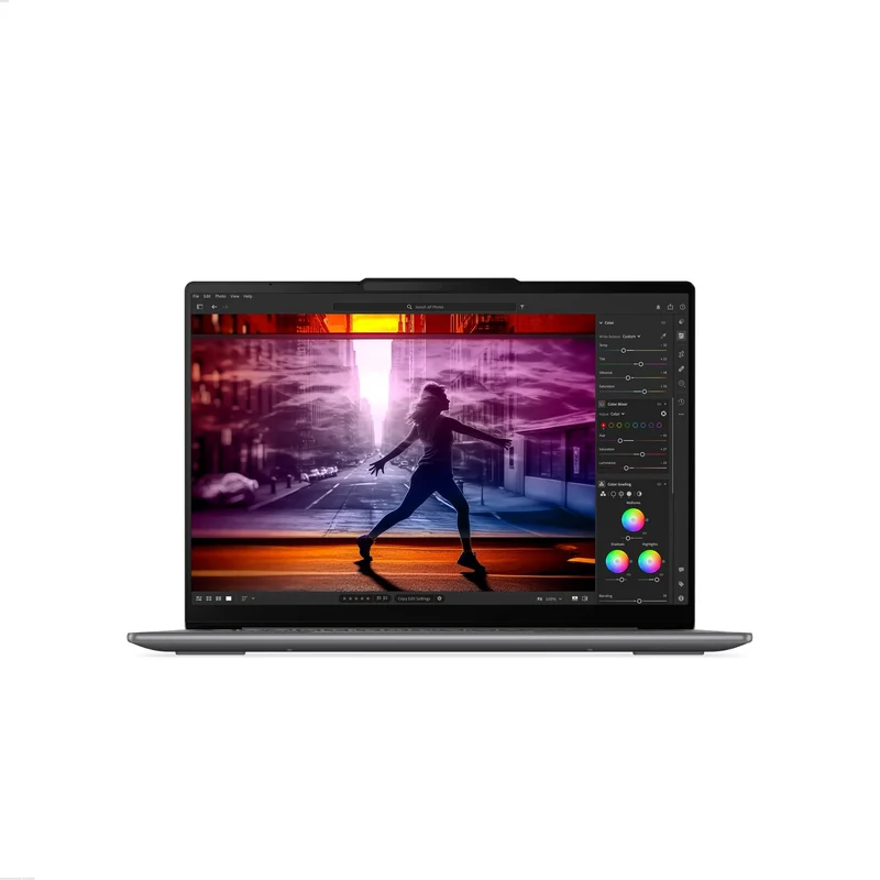 Lenovo Yoga Slim 7 14IMH9 83CV008NPH Laptop (Luna Grey) | 14" WUXGA (1920x1200) OLED | Core Ultra 5 125H | 16GB RAM | 1TB SSD | Intel Arc Graphics | Win 11 Home | MS Office Home 2024 + MS 365 Basic + Yoga Sleeve + A4Tech FK13M Fstyler Sleek Numeric Keypad