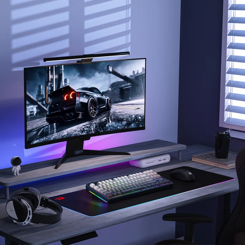 Redragon OTIIM PRO 3-Modes Connectivity 87 Keys Gasket Mechanical Keyboard (K729SP-RGB-PRO)