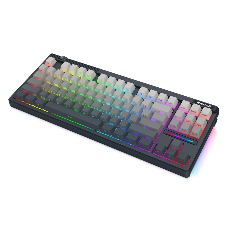 Redragon OTIIM PRO 3-Modes Connectivity 87 Keys Gasket Mechanical Keyboard (K729SP-RGB-PRO)