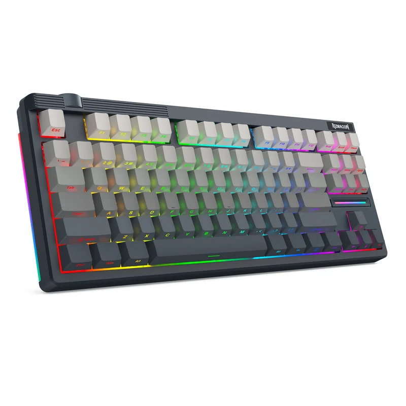 Redragon OTIIM PRO 3-Modes Connectivity 87 Keys Gasket Mechanical Keyboard (K729SP-RGB-PRO)