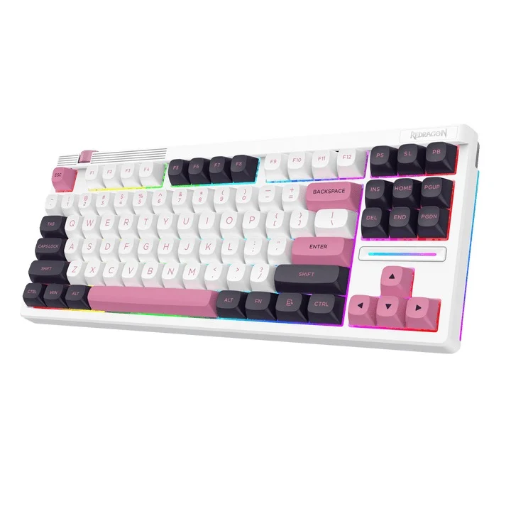 Redragon OTIIM Wired 87 Keys Gasket Mechanical Keyboard (K729WBP-RGB)