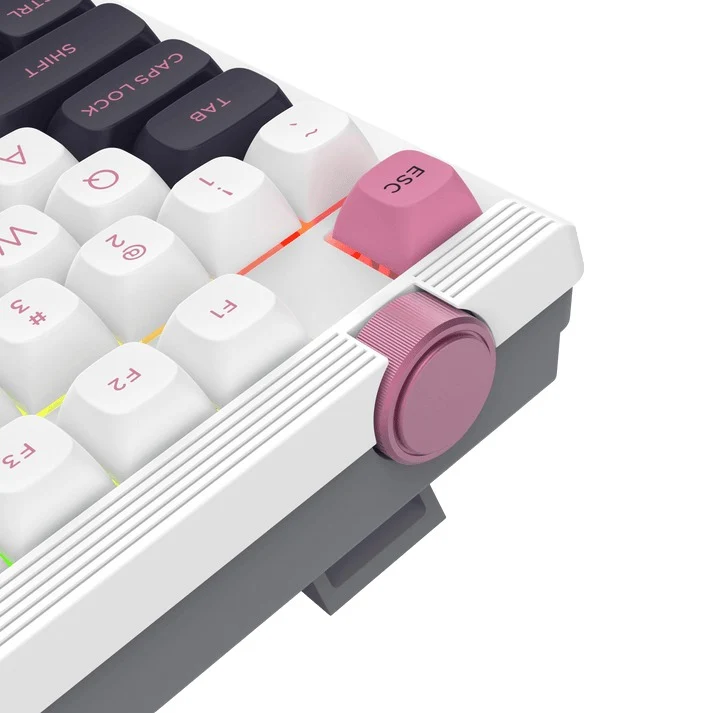 Redragon OTIIM Wired 87 Keys Gasket Mechanical Keyboard (K729WBP-RGB)