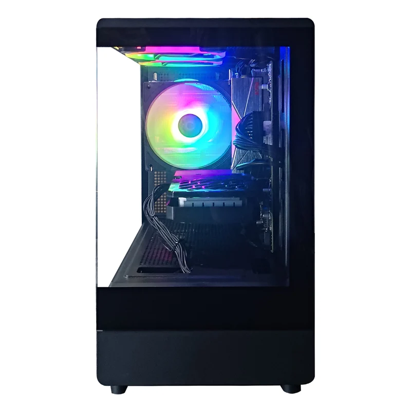 Alpha DB330M Black Desktop Gaming PC | Intel i5 12400F | 16GB RAM | 512GB SSD | RTX 4060 | Windows 11 Pro