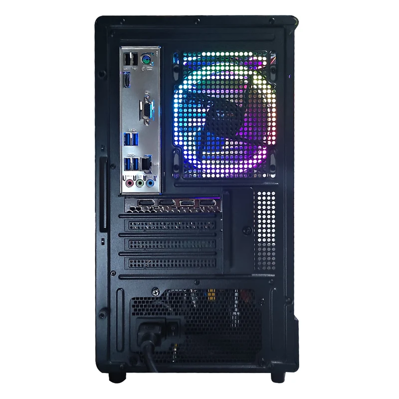 Alpha DB330M Black Desktop Gaming PC | Intel i5 12400F | 16GB RAM | 512GB SSD | RTX 4060 | Windows 11 Pro