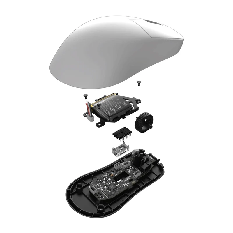 Endgame Gear OP1w 4K V2 Wireless Gaming Mouse (Black, White, Dark Frost)