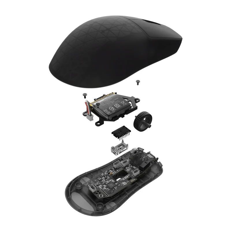Endgame Gear OP1w 4K V2 Wireless Gaming Mouse (Black, White, Dark Frost)