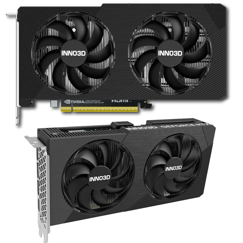 INNO3D GeForce RTX 5050 TWIN X2 8GB GDDR6 Graphics Card (N50502-08D6-174071N)