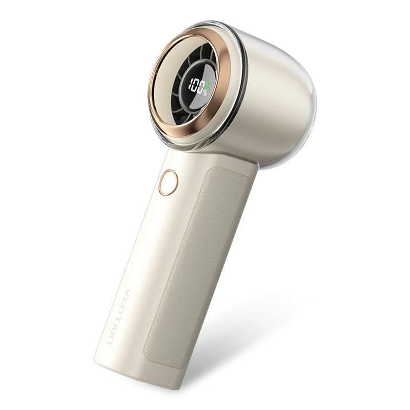 Vention Handheld High-Speed Fan (Beige, Black) (PBAN0, PBBV0)