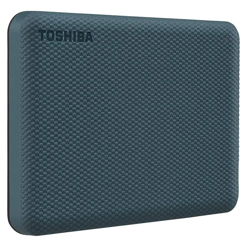 Toshiba Canvio Advance 4TB 2.5" USB 3.2 Portable External Hard Drive (Green, Red, White)