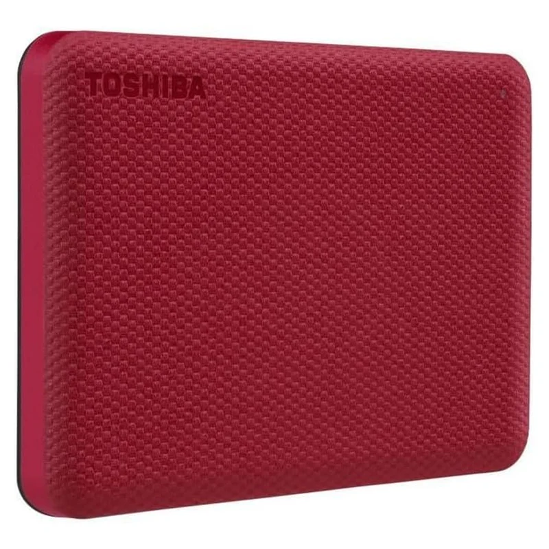 Toshiba Canvio Advance 4TB 2.5" USB 3.2 Portable External Hard Drive (Green, Red, White)