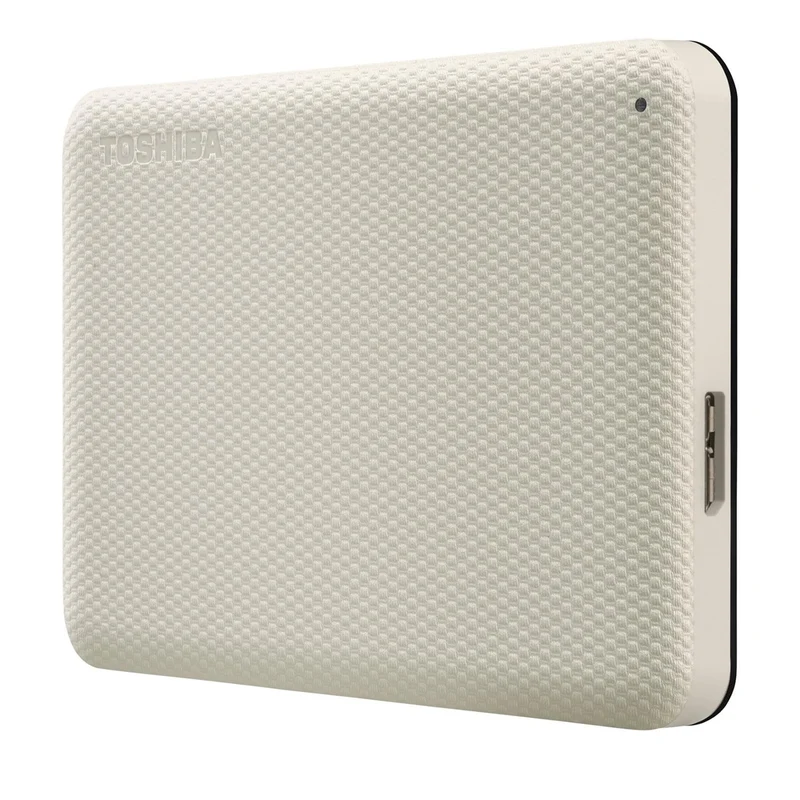 Toshiba Canvio Advance 4TB 2.5" USB 3.2 Portable External Hard Drive (Green, Red, White)