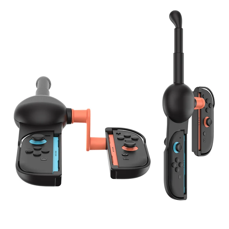 Dobe Fishing Rod for Nintendo Switch 2 Joy-Pad (Black/Orange) TNS-3186