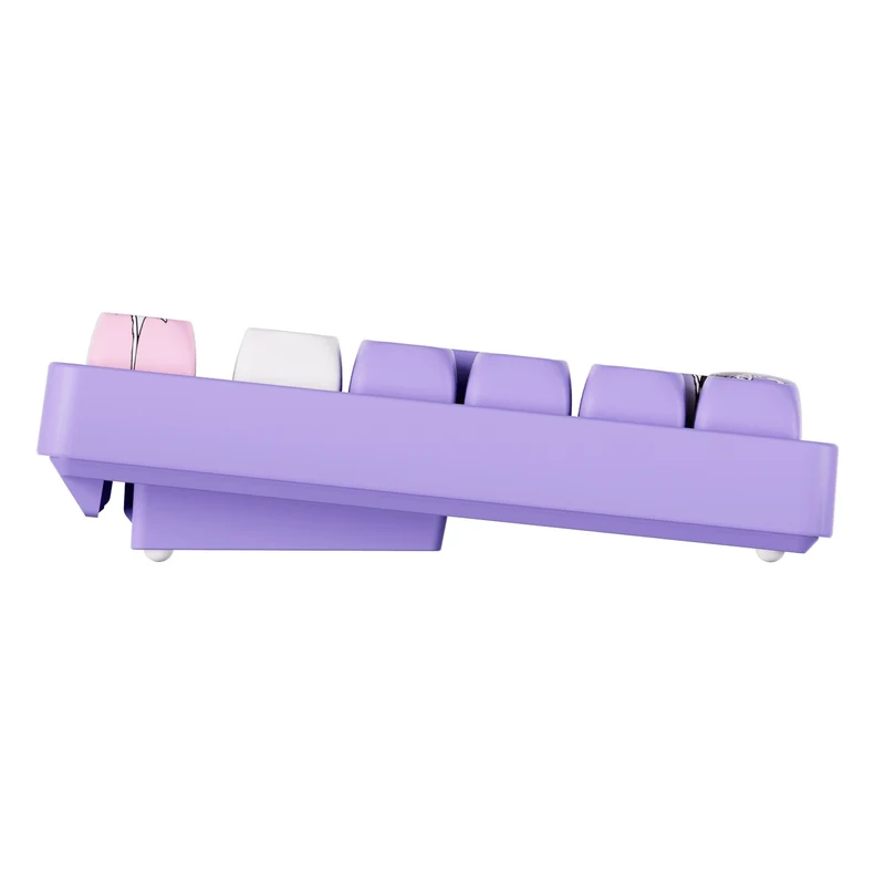 Akko Kuromi 5108B Plus Multi-Mode RGB Hot-Swappable Mechanical Keyboard (Akko TTC Gold Pink Switch, Akko V3 Piano Pro)