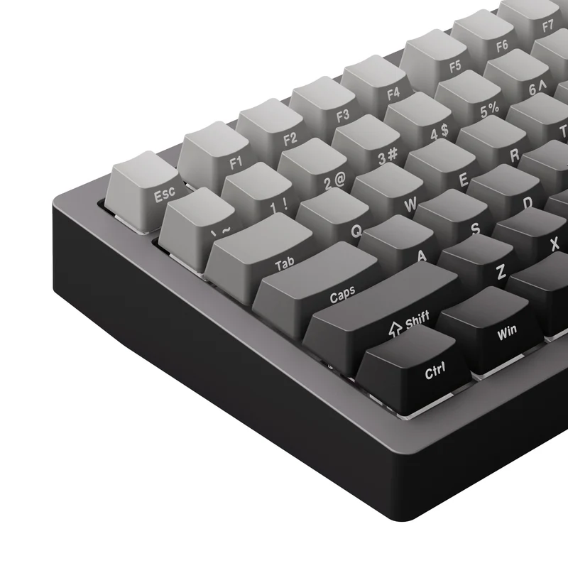 MonsGeek M1 V5 TMR Magnetic Aluminum Case Multi-Mode RGB Hot-Swappable Mechanical Keyboard (Gray Black Gradient) (Akko Astrolink Magnetic Switch)