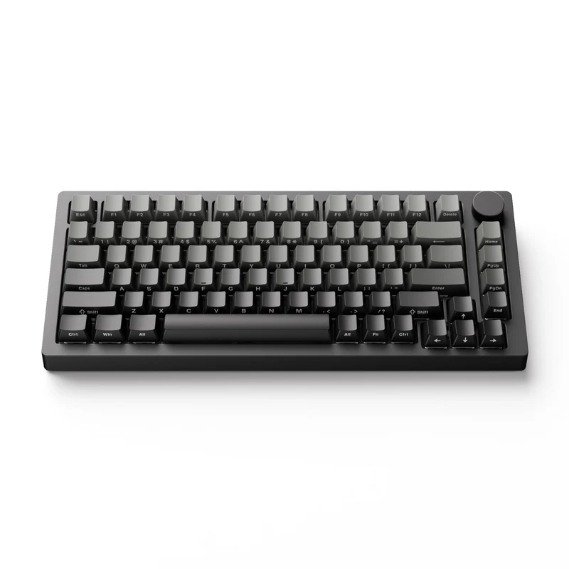 MonsGeek M1 V5 TMR Magnetic Aluminum Case Multi-Mode RGB Hot-Swappable Mechanical Keyboard (Gray Black Gradient) (Akko Astrolink Magnetic Switch)