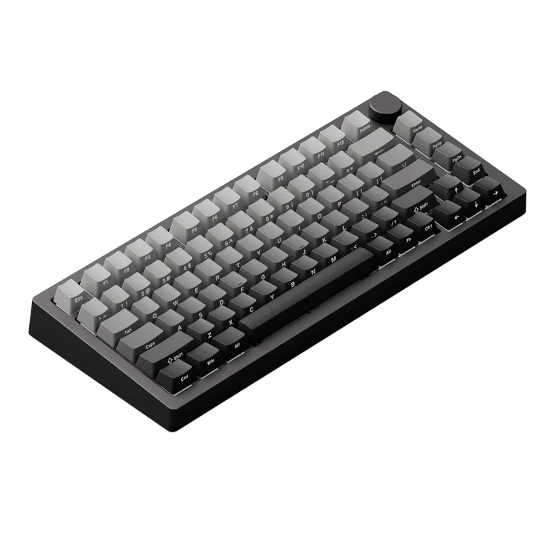 MonsGeek M1 V5 TMR Magnetic Aluminum Case Multi-Mode RGB Hot-Swappable Mechanical Keyboard (Gray Black Gradient) (Akko Astrolink Magnetic Switch)