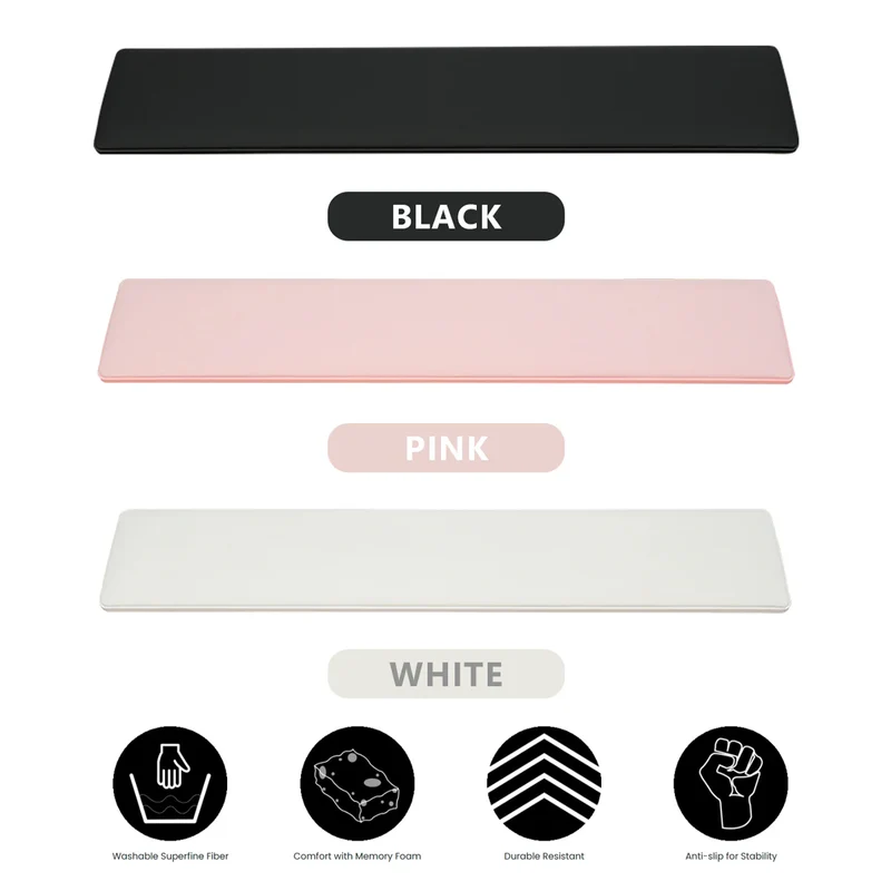MonsGeek Wrist Rest (98 Size) (Black, Pink, White)