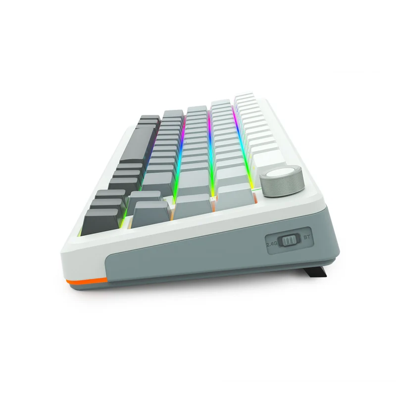 E-Yooso Z-68 Tri-Mode RGB 67 Keys Mechanical Keyboard Gradient Grey (Silverwood Switch)