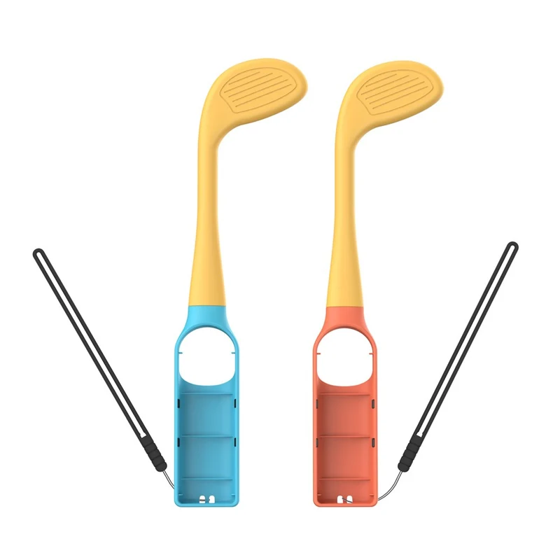 Dobe Golf Racket for Nintendo Switch 2 / Nintendo Switch / Nintendo Switch OLED Joy-Pad (Orange/Blue) TNS-3182