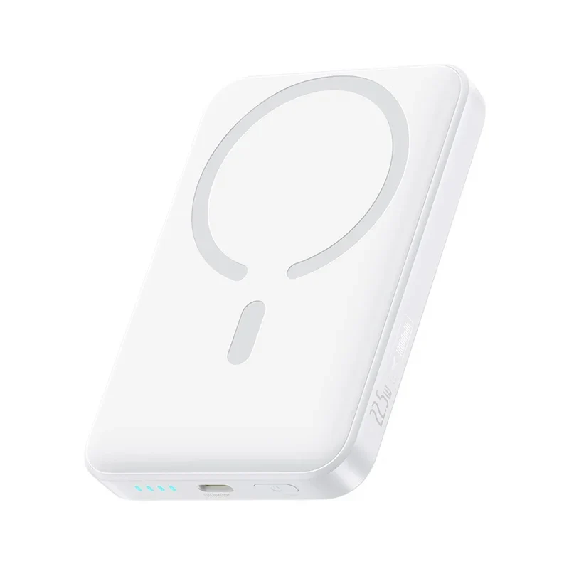 Baseus EnerFill FM11 Ultra-Mini Magnetic Power Bank 10000mAh 22.5W (Space Grey, Moon White)