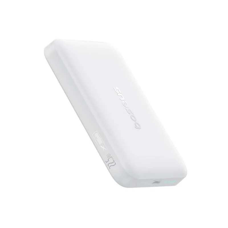 Baseus EnerFill FM11 Ultra-Mini Magnetic Power Bank 10000mAh 22.5W (Space Grey, Moon White)