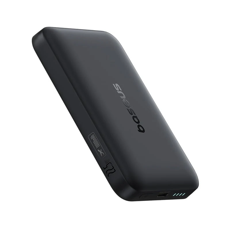 Baseus EnerFill FM11 Ultra-Mini Magnetic Power Bank 10000mAh 22.5W (Cosmic Black) (P1008210E123-00)
