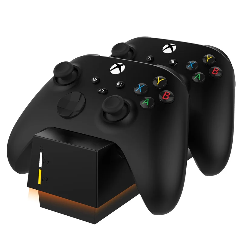 Snakebyte Twin Charge X Charging Station for XboxOne / Xbox Series X/S (Black, White)
