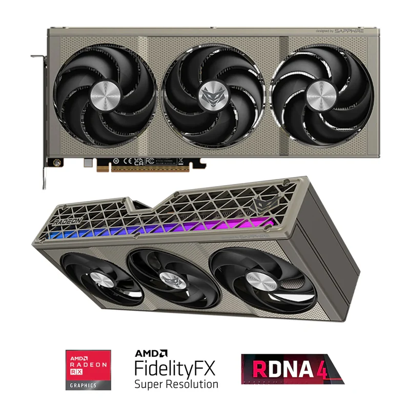 Sapphire Nitro+ AMD Radeon RX 9060 XT Gaming OC 16GB Dual HDMI Graphics Card