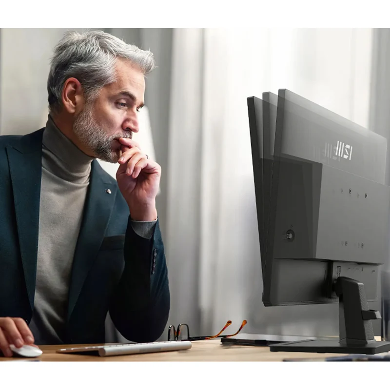 MSI Pro MP275 27" FHD (1920x1080) 100Hz 1ms (MPRT) / 4ms (GTG) IPS Business Productivity Monitor with Tilt Adjustment