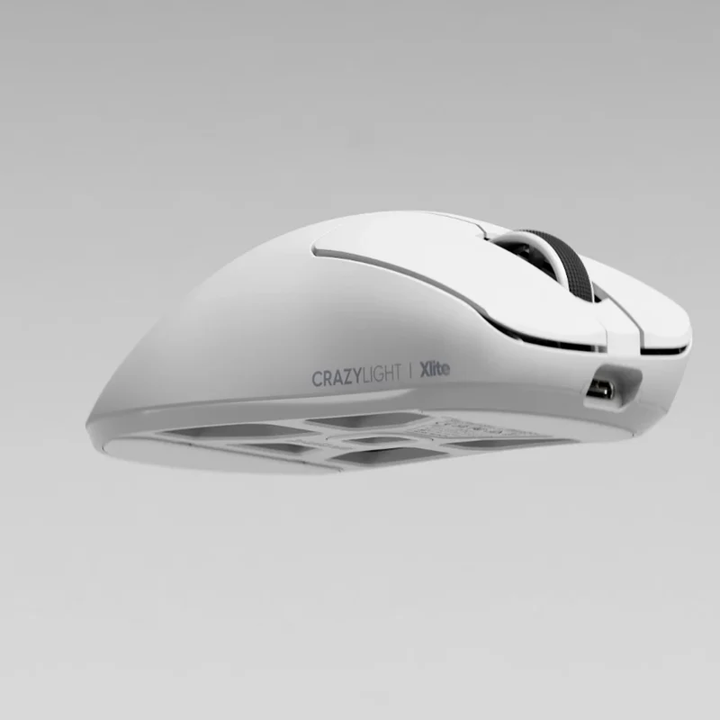 Pulsar Xlite CrazyLight 8K Polling Rate eSports Gaming Mouse Size 1 (Jet Black, Uyuni White)