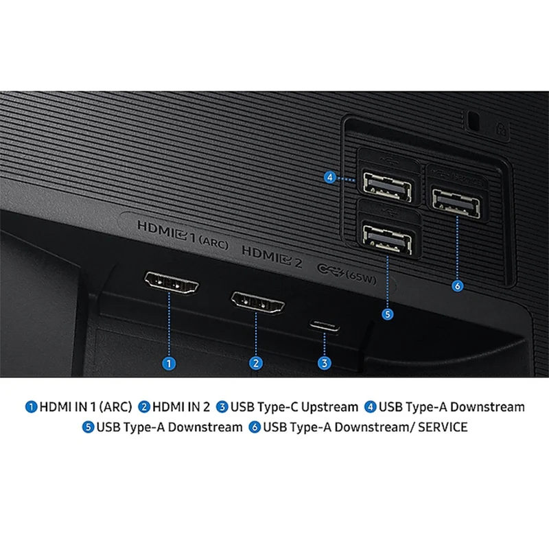 Samsung M7 M70F LS32FM700UEXXP 32" 4K (3840x2160) 60Hz 4ms GTG VA Smart Vision AI, Smart TV Experience with AI, AI Picture Optimizer, Know Security Monitor with Tilt Adjustment