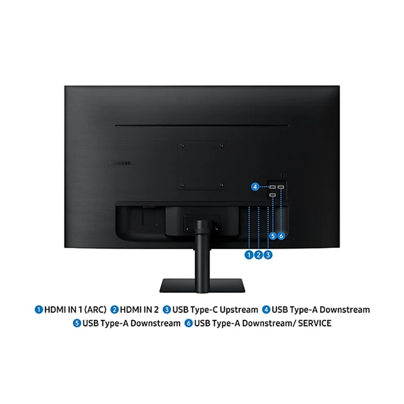 Samsung M7 M70F LS32FM700UEXXP 32" 4K (3840x2160) 60Hz 4ms GTG VA Smart Vision AI, Smart TV Experience with AI, AI Picture Optimizer, Know Security Monitor with Tilt Adjustment