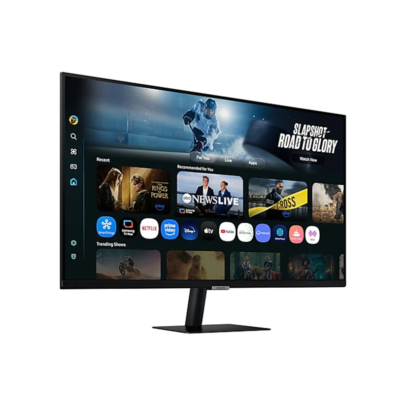 Samsung M7 M70F LS32FM700UEXXP 32" 4K (3840x2160) 60Hz 4ms GTG VA Smart Vision AI, Smart TV Experience with AI, AI Picture Optimizer, Know Security Monitor with Tilt Adjustment