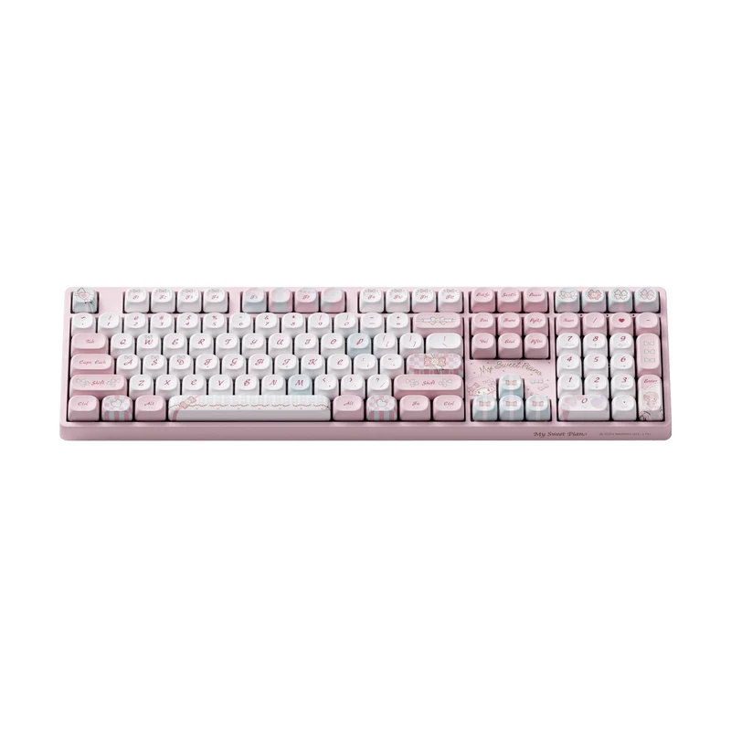 Akko My Sweet Piano 5108B Plus Multi-Mode RGB Hot-Swappable Mechanical Keyboard (Akko V3 Piano Pro Switch, Akko Creamy Cyan Switch)