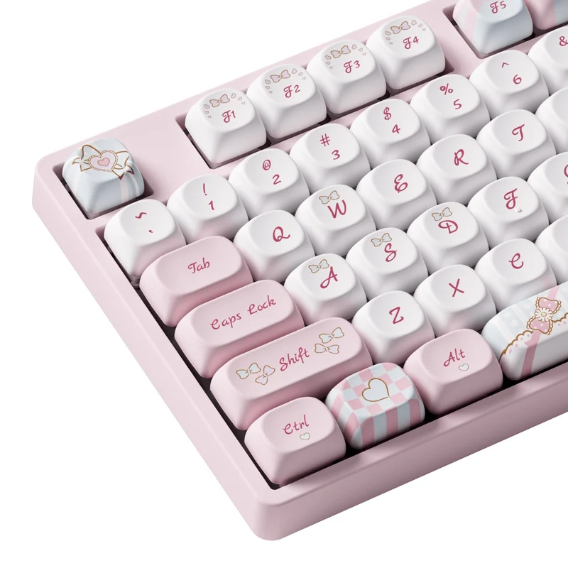 Akko My Sweet Piano 5108B Plus Multi-Mode RGB Hot-Swappable Mechanical Keyboard (Akko V3 Piano Pro Switch, Akko Creamy Cyan Switch)