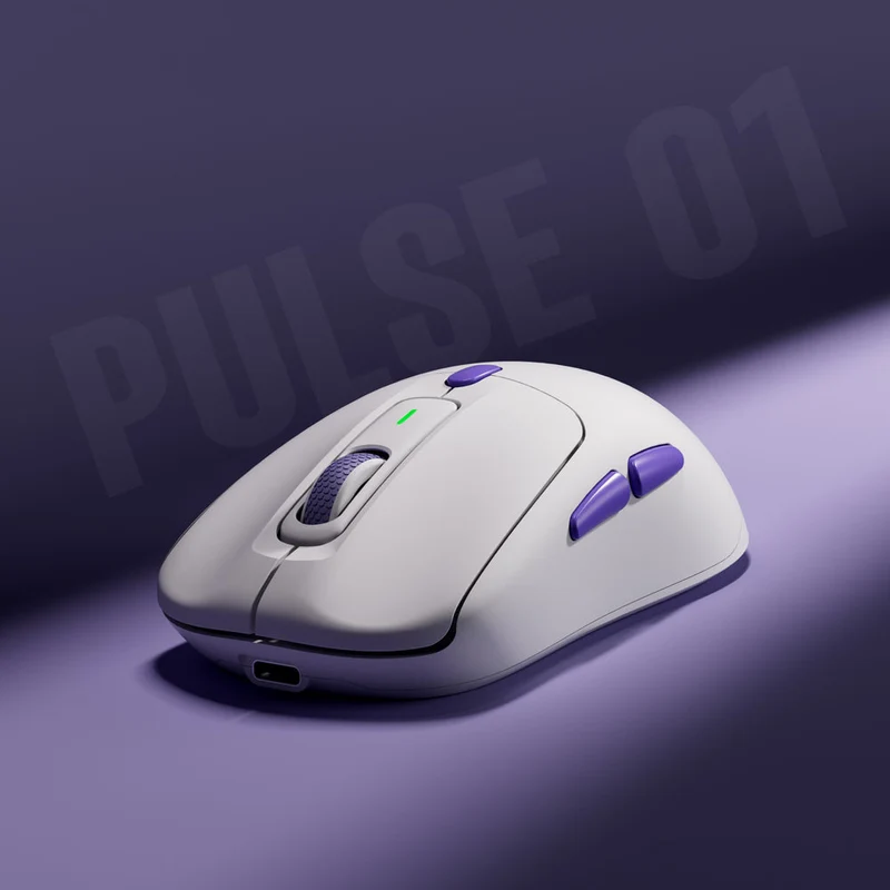 Akko Pulse 01 8K Gaming Mouse (White)