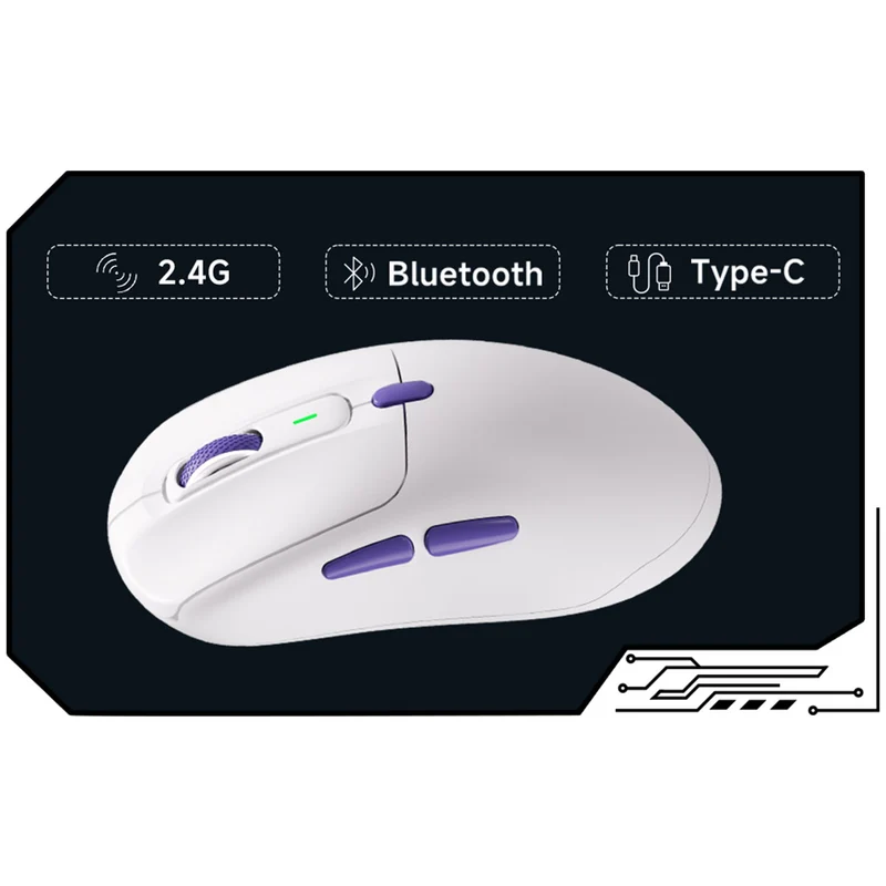 Akko Pulse 01 8K Gaming Mouse (White)