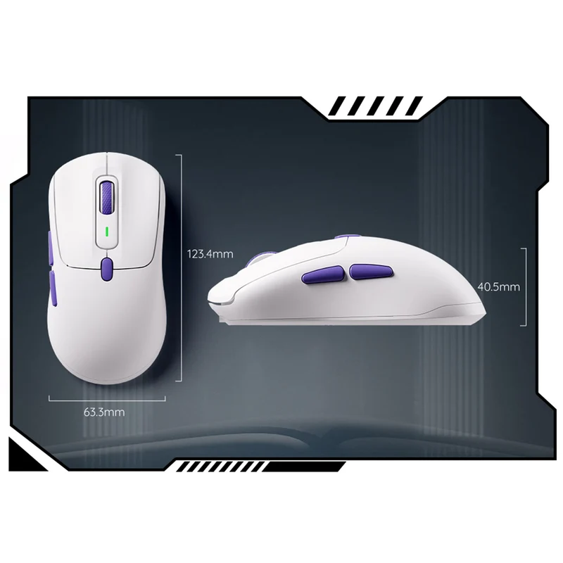Akko Pulse 01 8K Gaming Mouse (White)