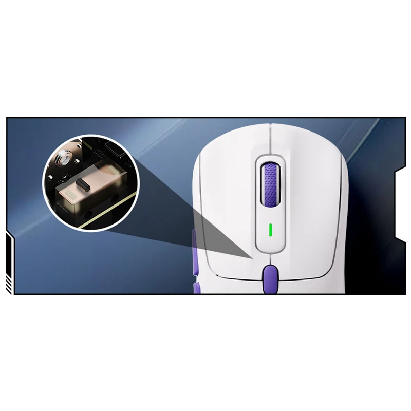 Akko Pulse 01 8K Gaming Mouse (White)