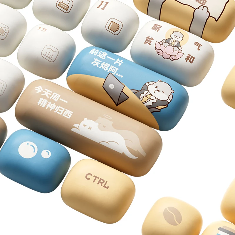 Akko Otter Hustle Keycap Set MOG Profile 138 Keys