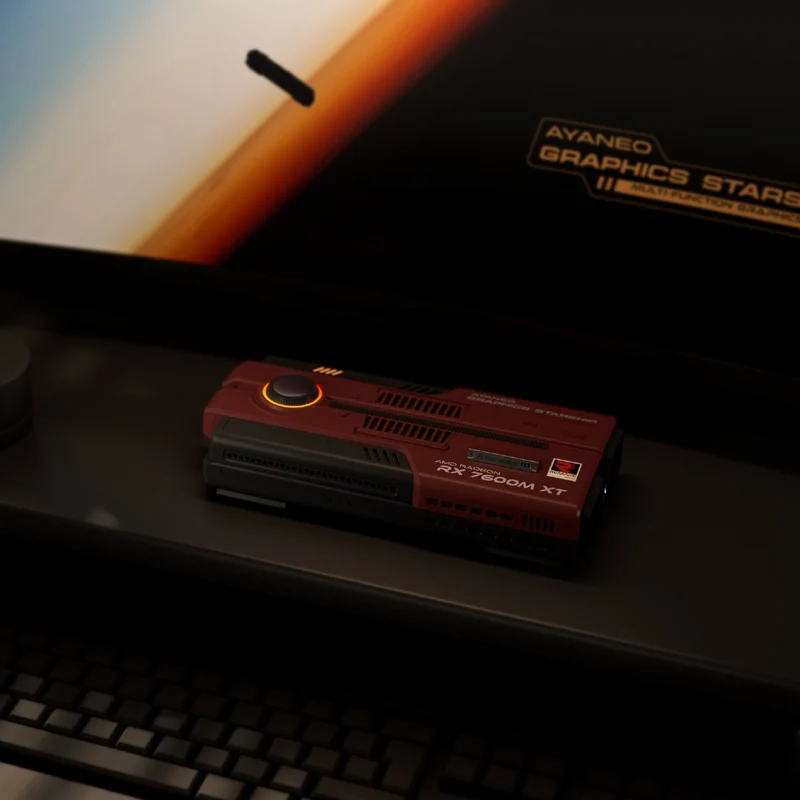Ayaneo Starship Graphics Dock AMD Radeon RX 7600M XT (Nebula Red)