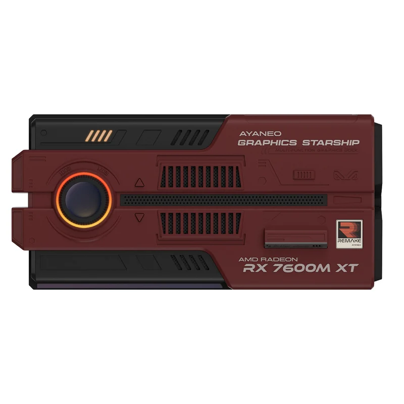 Ayaneo Starship Graphics Dock AMD Radeon RX 7600M XT (Nebula Red)