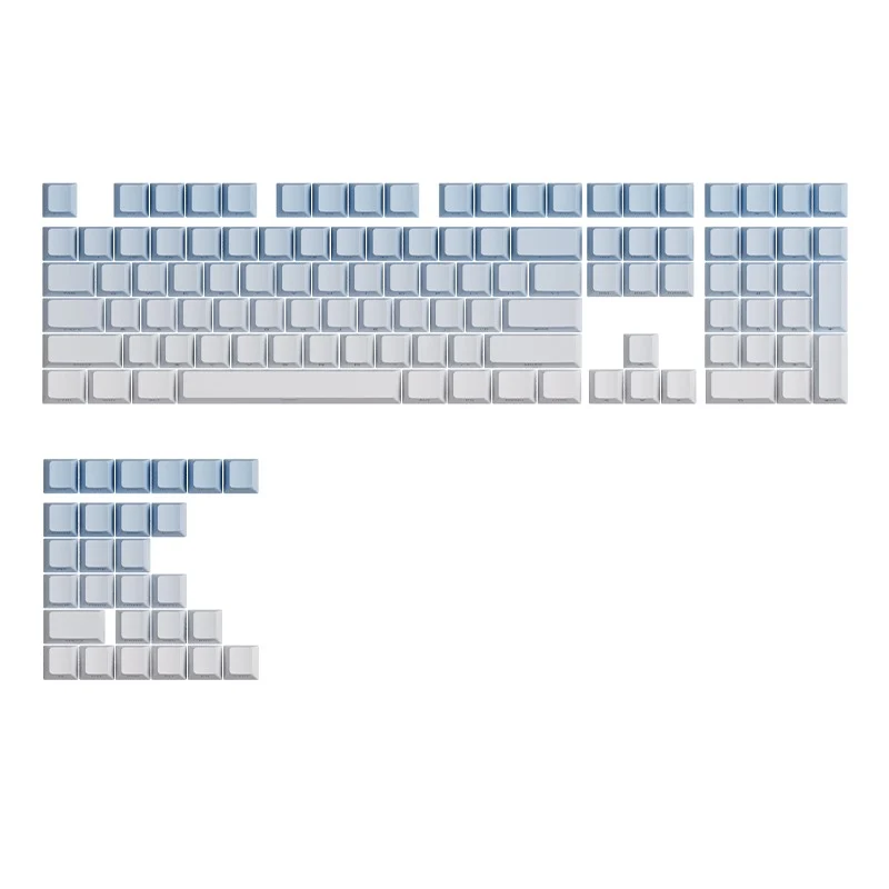 Veekos Keycap Set Cherry Profile 135 Keys (Blue Gradient, Black Gradient, Iris Gradient, Purple Gradient, Blaze Gradient, Forest Gradient, Rose Latte Gradient, Black & Pink Gradient)